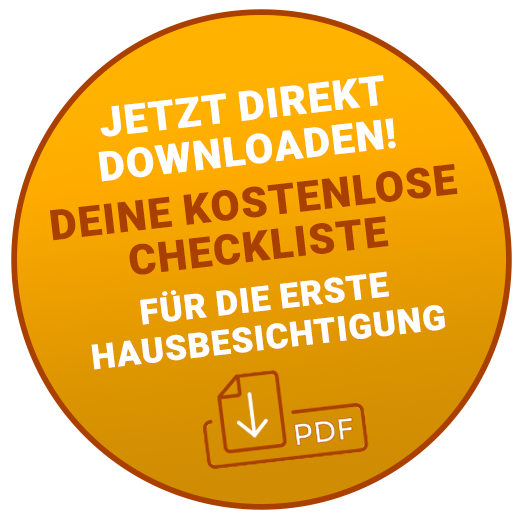 Eine Schaltfläche zum Download einer Kostenlosen Checkliste für die erste Hausbesichtigung