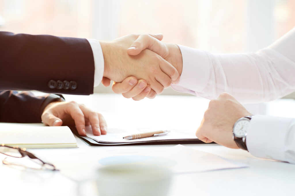handshaking with new investor 2022 11 16 15 40 29 utc